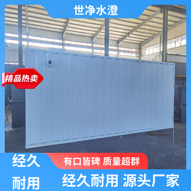 世净澄环保 无人值守 生活污水处理设备 技术培训 指导安装 物超所值