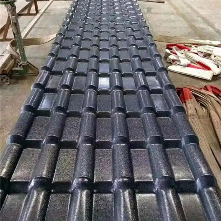 泊镁特 屋面ASA合成树脂瓦 加厚建筑雨棚阻燃隔热 源头厂家生产制作