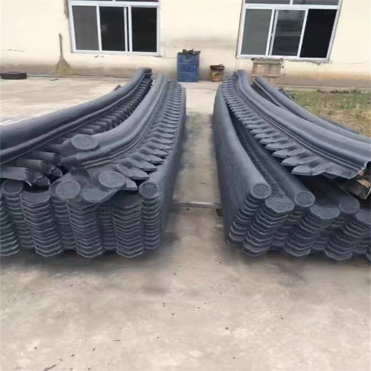 泊镁特 加厚合成树脂瓦 隔热屋顶瓦 别墅琉璃瓦建材 仿古塑料瓦厂家