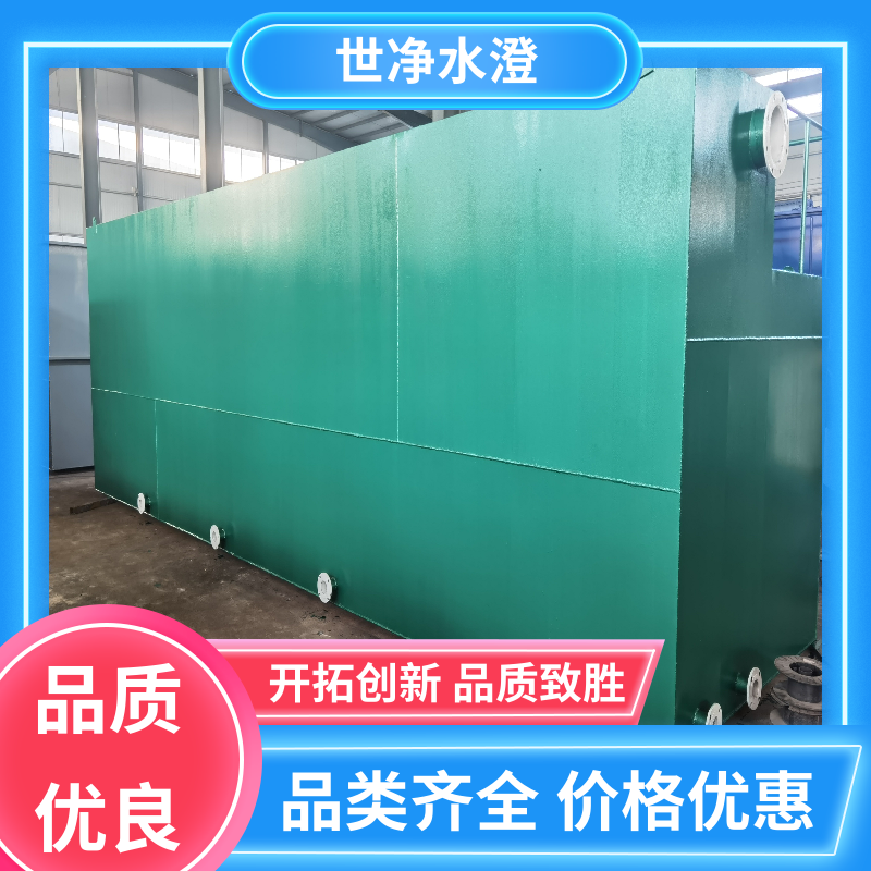定制尺寸 自来水厂一体化净水器 可根据需求定制 口碑好物 世净澄环保