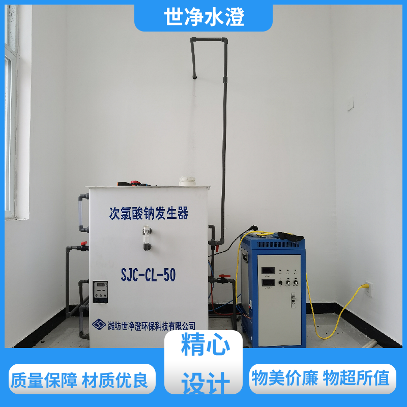 碳钢防腐 全自动次氯酸钠发生器 污水脱色 规模生产 世净澄环保