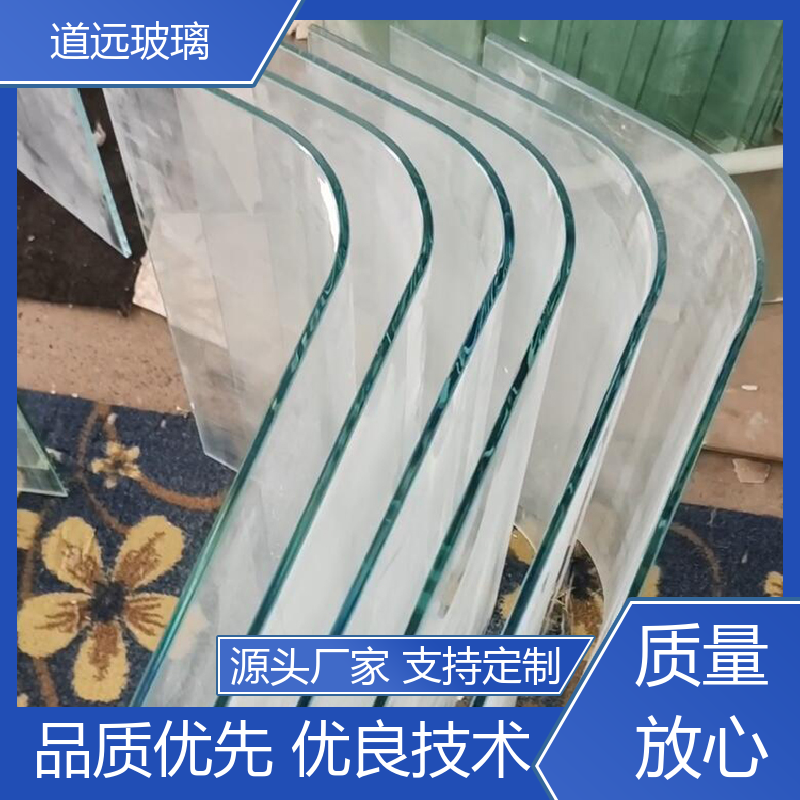 淋浴房异形 弧形玻璃 高强度抗冲击 尺寸可定制 道远