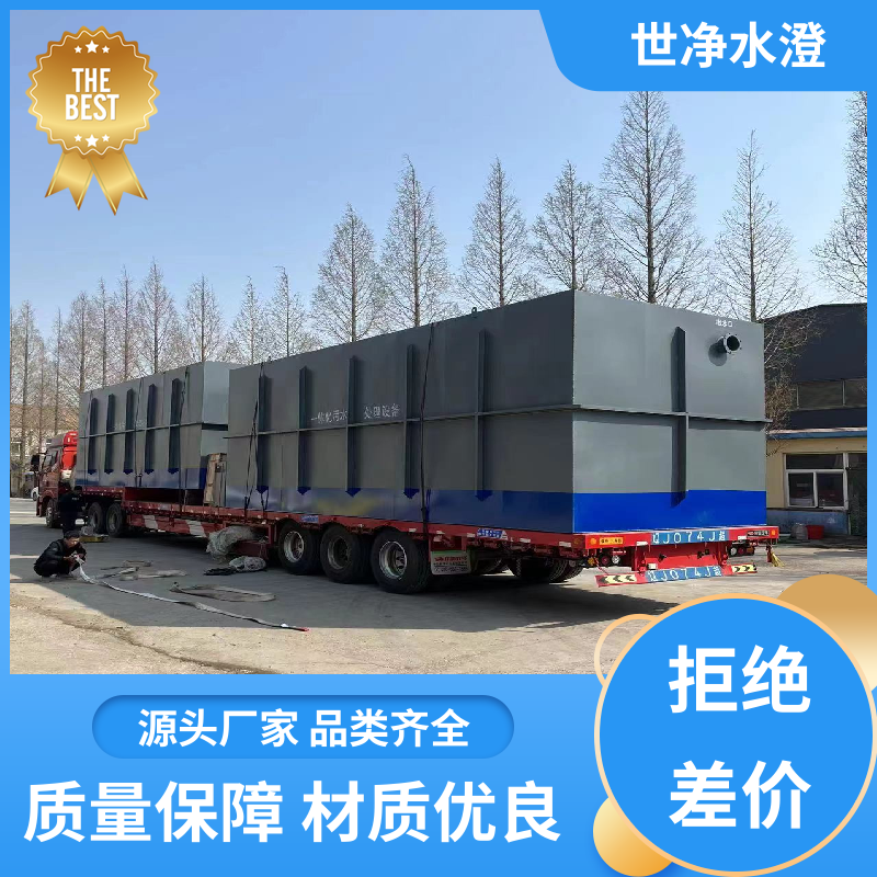 世净澄环保 集装箱式 医疗废水处理设备 自动化程度高 源头厂家
