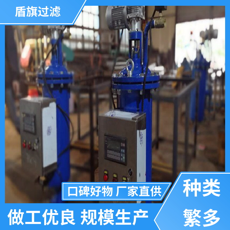 盾旗过滤 诚信经营 卧式自清洗过滤器定制 安全环保 厂家直供