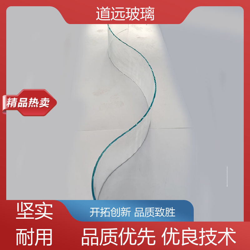 超大中空 弧形玻璃隔断 经久耐用型 可按需定制 道远