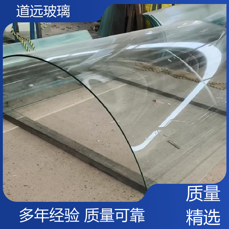 单曲双曲 弧形玻璃隔断 经久耐用型 现代简约风 道远