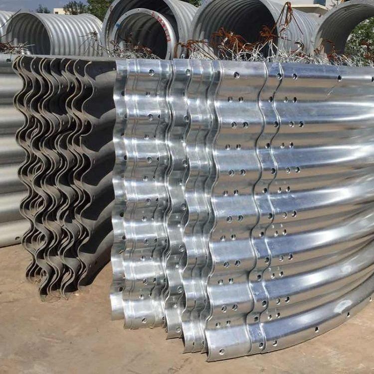 Steel corrugated pipe culvert drainage galvanized culvert tunnel drainage pipe whole pipe assembly corrugated culvert pipe