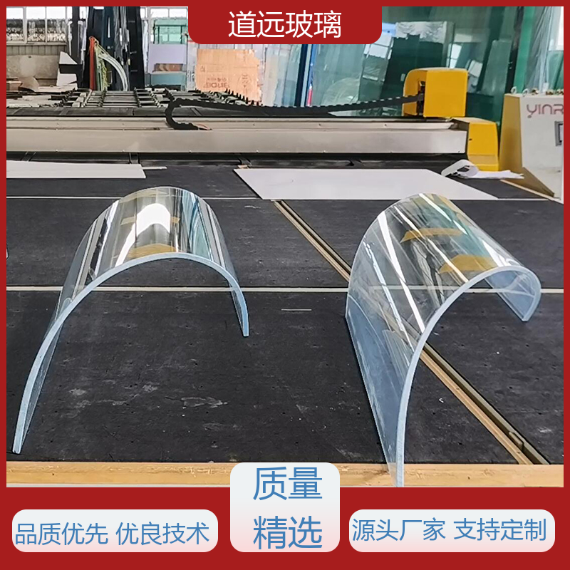 水波浪S弯 弧形玻璃 隔音隔热防滑 现代简约风 道远
