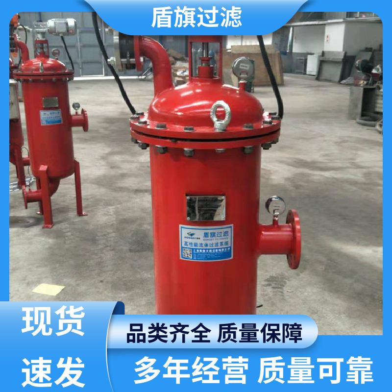 盾旗过滤 规模生产 多芯式自清洗过滤器定制 规格多样化 质量保障