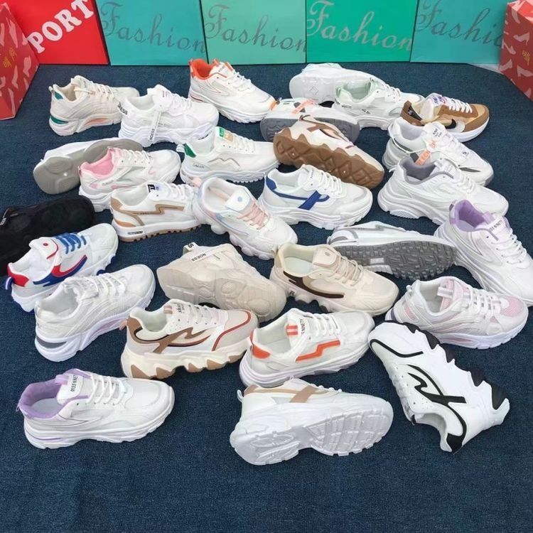 欢喜库存男女鞋品牌断码鞋杂款运动鞋批发处理鞋老爹