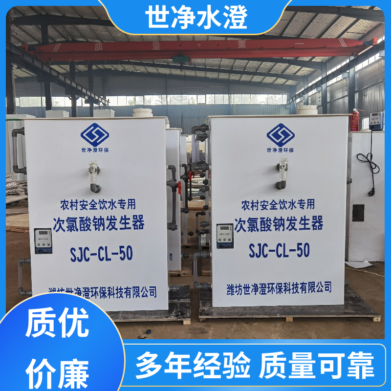 世净澄环保 定制尺寸 电解法次氯酸钠发生器 签订合同 现货速发