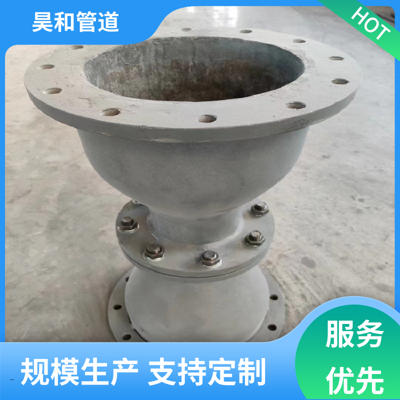 昊和 dn500 耐磨复合陶瓷管道 螺纹式 使用方便 售后周到
