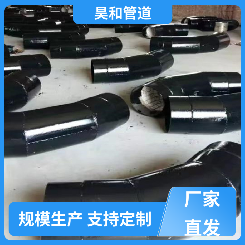 dn100 钢衬复合防腐耐磨管道 法兰连接 可曲挠性软连接 昊和