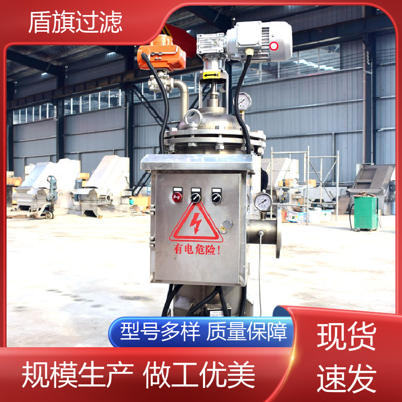 盾旗过滤 现货速发 刮刀式自清洗过滤器 外形美观 开拓创新