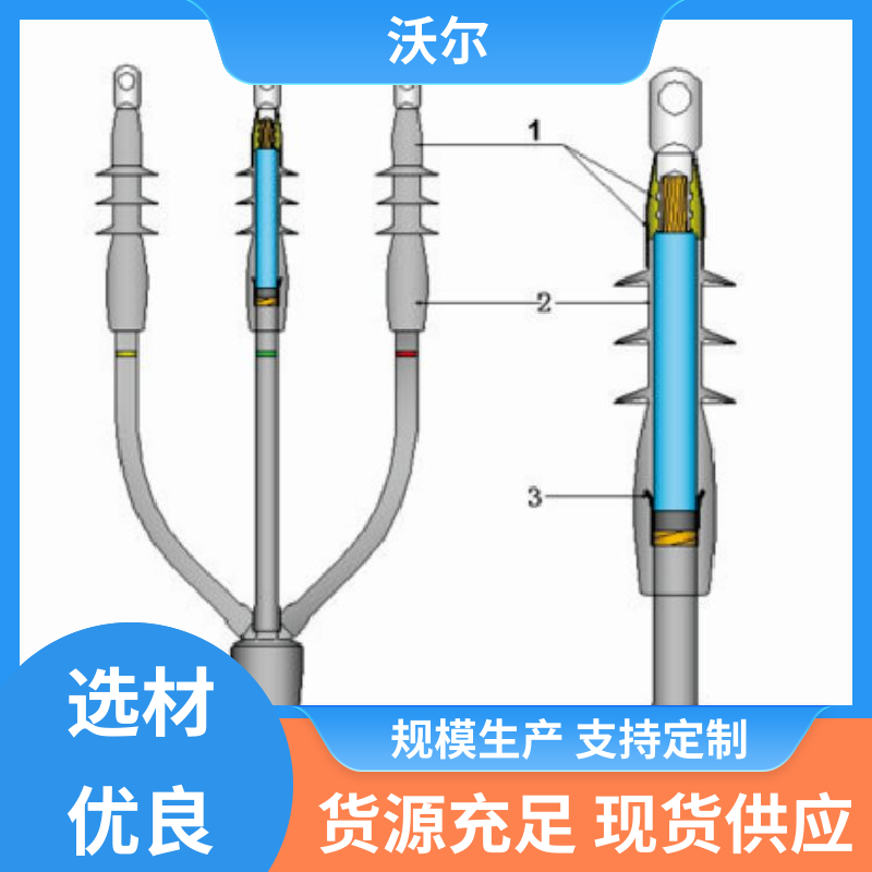 多种规格 欧式可分离电缆附件 套管井 自有研发中心 woer