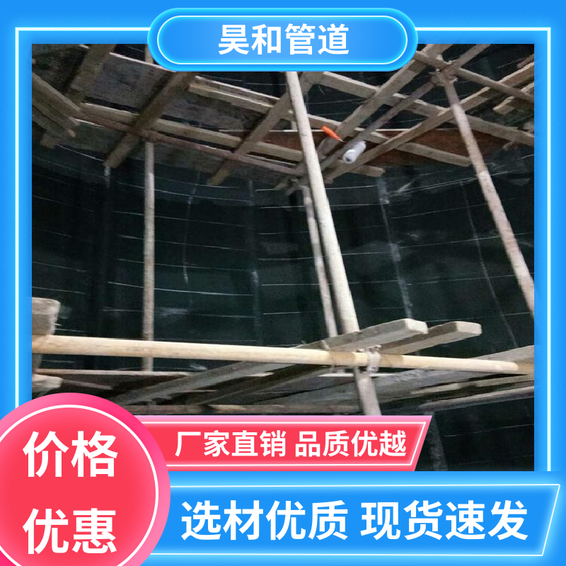 昊和 DN100 衬胶储罐 法兰连接 可按图加工 来图定制