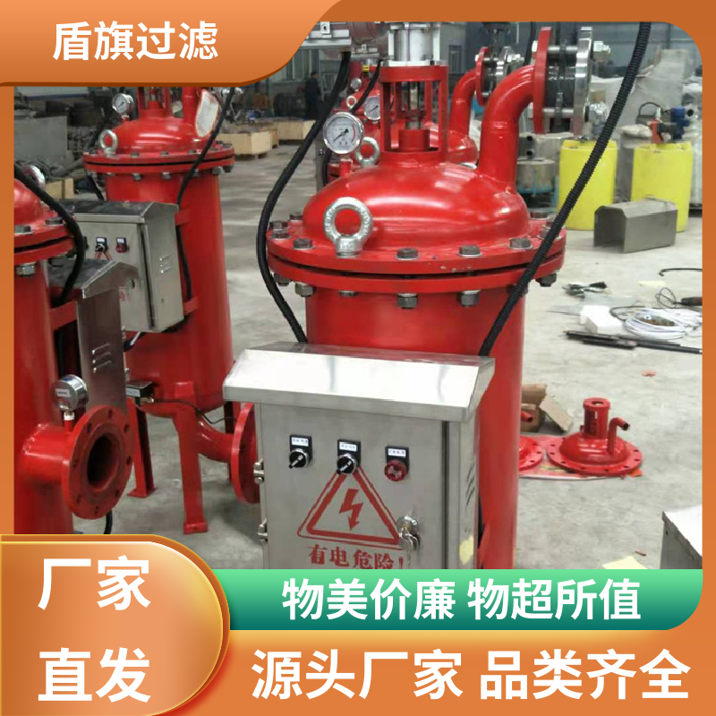 盾旗过滤 质量保证 自清洗过滤器卧式定制 安全环保 质量保障