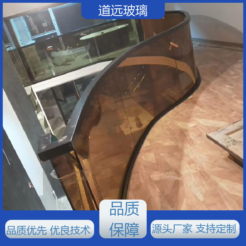 酒店商超 热熔玻璃 透光不透形 可支持定制 道远