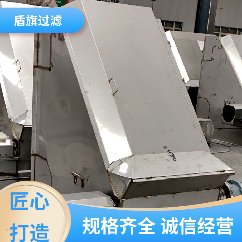 盾旗过滤 长期供应 斜筛式猪粪固液分离机订做 操作简单 厂家直供