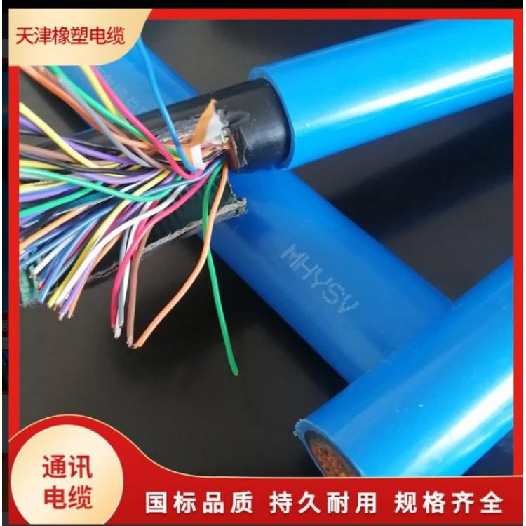 MHYSV-30*2*1/0.8电话线 MHYAV 30对大对数矿井用通信电缆