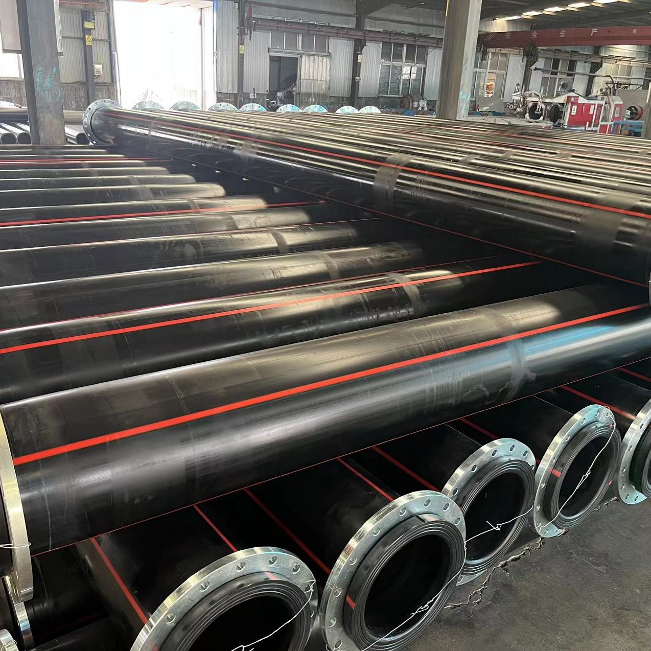 Fuyuan Coal Mine Underground Drainage Pipe Polyethylene Steel Wire Mesh Framework Pipe DN250 40kg Aging and Corrosion Resistance