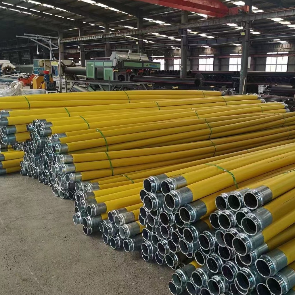 Fuyuan Coal Mine Underground Drainage Pipe Polyethylene Steel Wire Mesh Framework Pipe DN250 40kg Aging and Corrosion Resistance