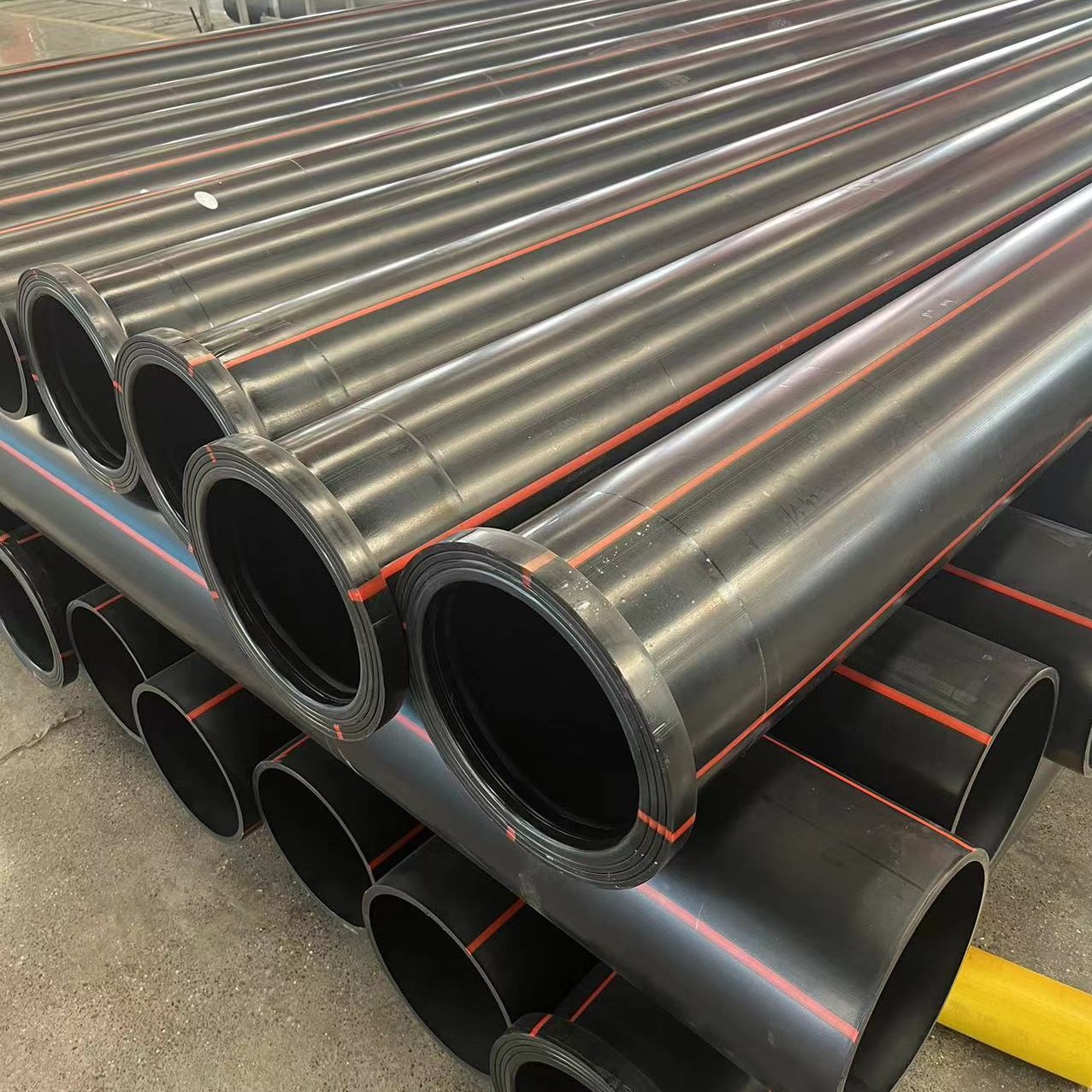 Fuyuan Coal Mine Underground Drainage Pipe Polyethylene Steel Wire Mesh Framework Pipe DN250 40kg Aging and Corrosion Resistance