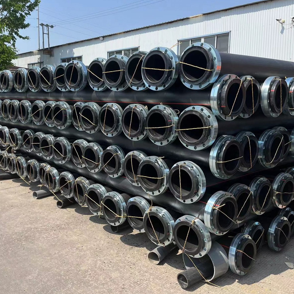 Fuyuan Coal Mine Underground Drainage Pipe Polyethylene Steel Wire Mesh Framework Pipe DN250 40kg Aging and Corrosion Resistance