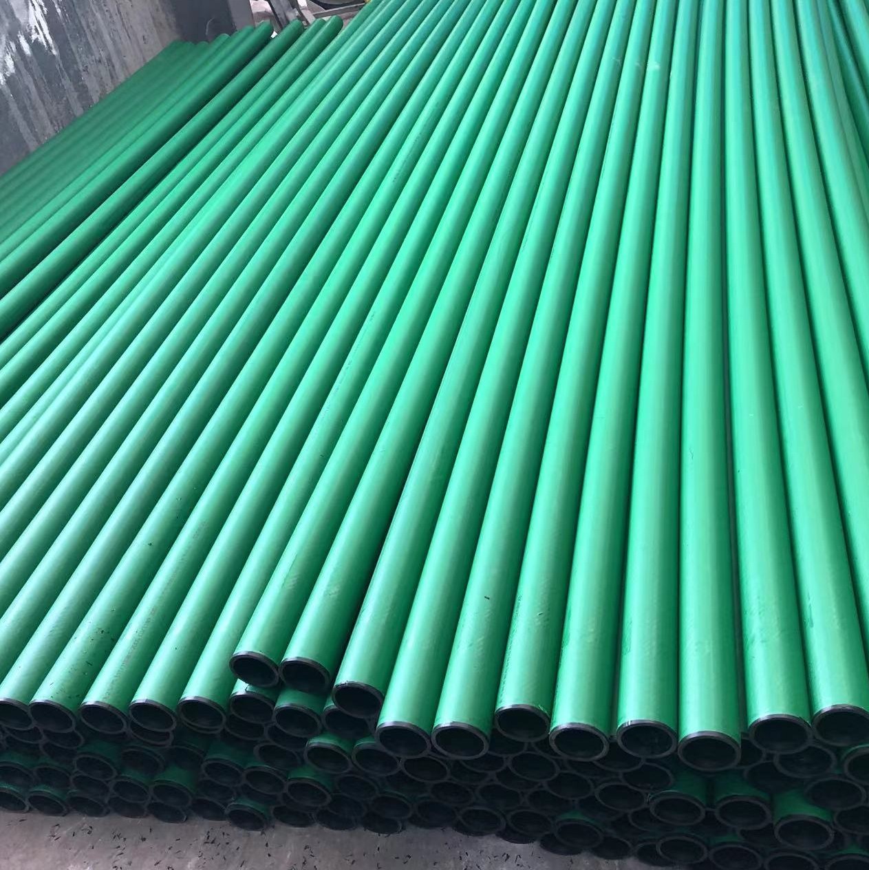 Pert Type II High Temperature Resistant PE Mining Pipe DN225 Various Specifications Qikeyuan Geothermal Pipe Support Samples