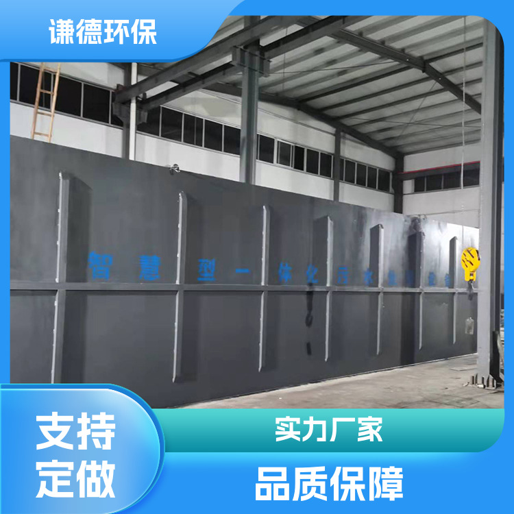 养殖污水一体化处理设备 工期短发货快 谦德 支持定制