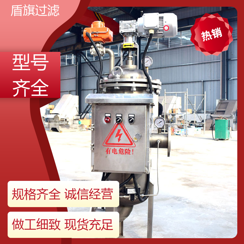 盾旗过滤 长期供应 电动自清洗过滤器定制 规格多样化 多年经验