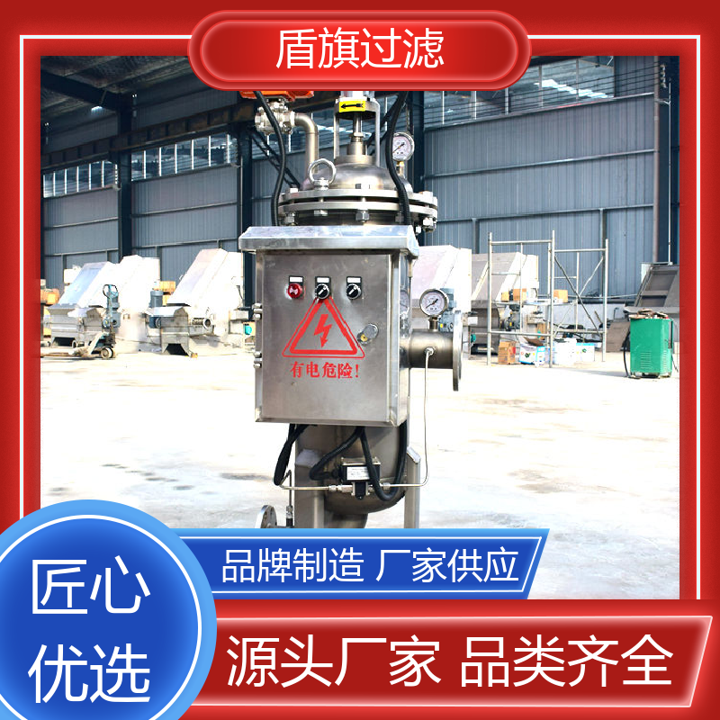 盾旗过滤 源头厂家 反冲洗自清洗过滤器订做 经久耐用 品质可靠