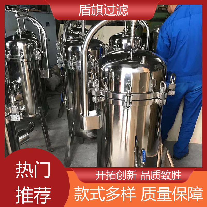 盾旗过滤 规模生产 袋式除尘过滤器定制 耐高压腐蚀 坚固耐用