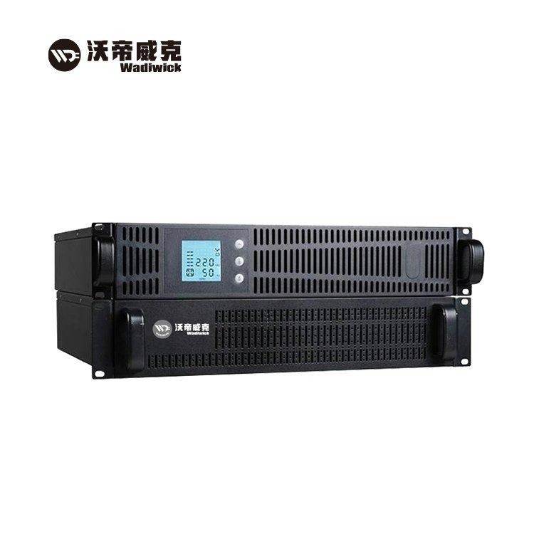 沃帝威克UPS不间断电源机架式6KAV/4800W服务器机房外接电池GR6KL