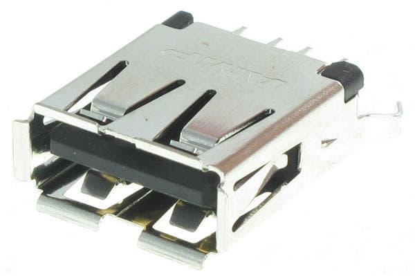 1734366-1 电脑、USB连接器 TE Connectivity 封装USB 批号22+