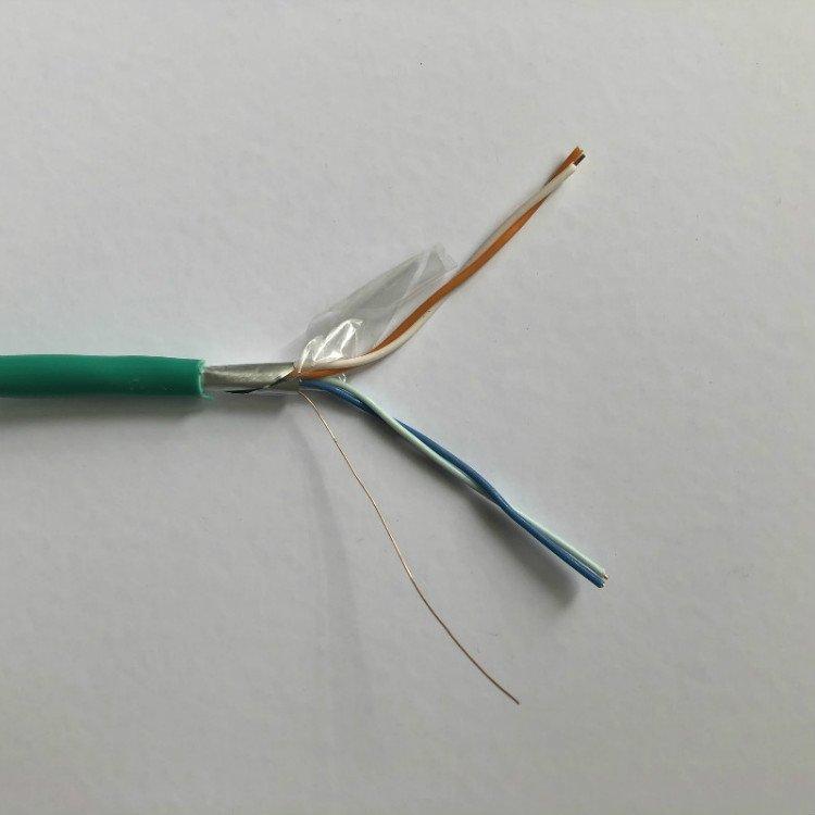 BUS EIB 2X2X0.8控制线产品结构 导体实心 裸铜线 直径Φ0.8mm