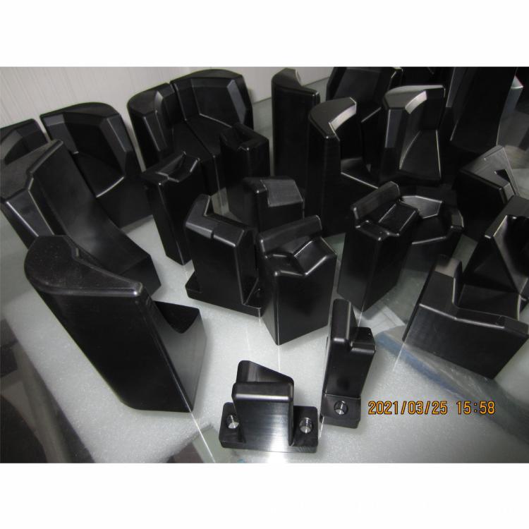 绝缘材料防静电黑白色POM治具赛钢塑料机械零件CNC制做