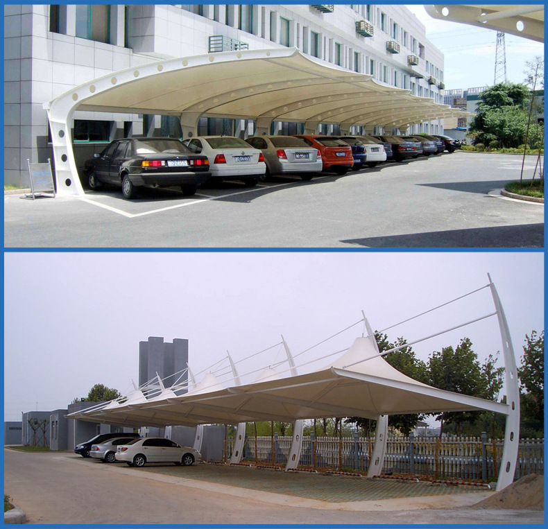 The reason why Xinjianhua factory and each community choose to use membrane structure shed, electric vehicle Charging station canopy