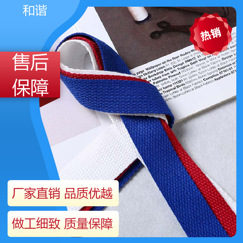 和谐 涤纶 鞋服辅料织带 礼品包装 细节精致 口碑好物 厂家直供