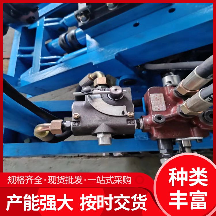 履带式行走光伏打桩机厂家 出土率高旋桩快 桩头可调