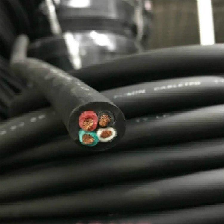 矿用橡套软电缆MYQ电源线0.3/0.5kv3*2.5+1MM2