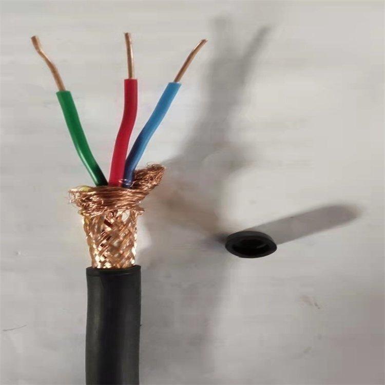 YHDP屏蔽控制电缆0.6/1kv 6X1.5 耐寒橡套电缆