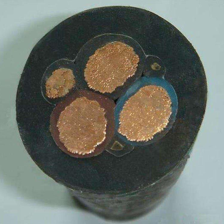 YC3*25+1*10耐油污橡皮电缆YCW450/750电压3*6+1*4
