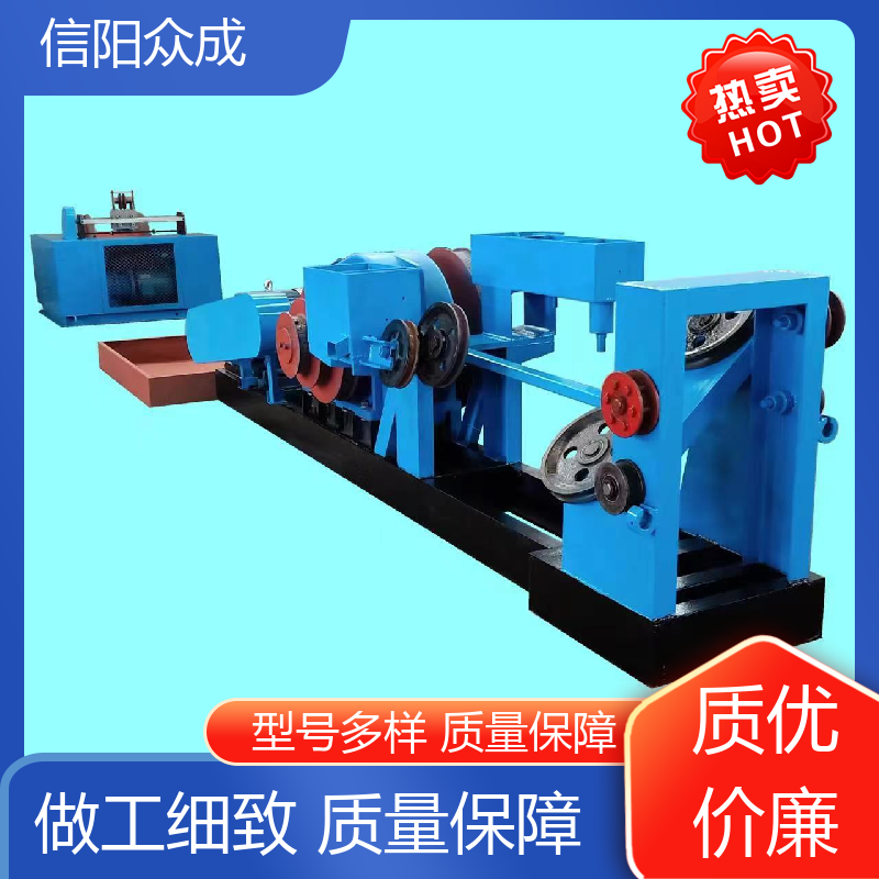 Multi functional and customizable steel bar straightening machine, copper aluminum iron wire, efficient and stable Zhongcheng Machinery