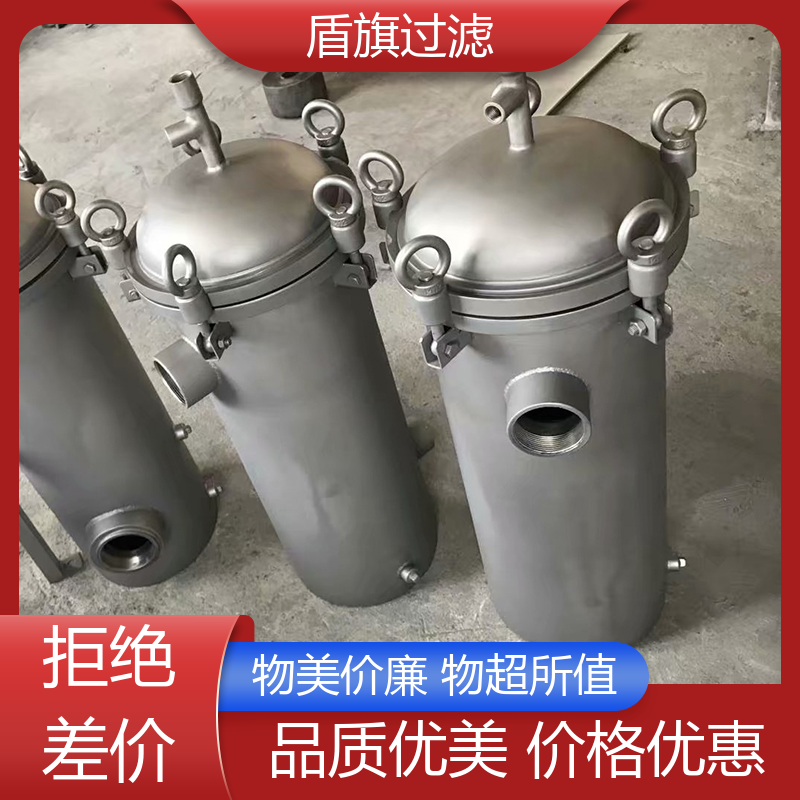 盾旗过滤 品类齐全 双联袋式过滤器定制 便捷安全环保 开拓创新