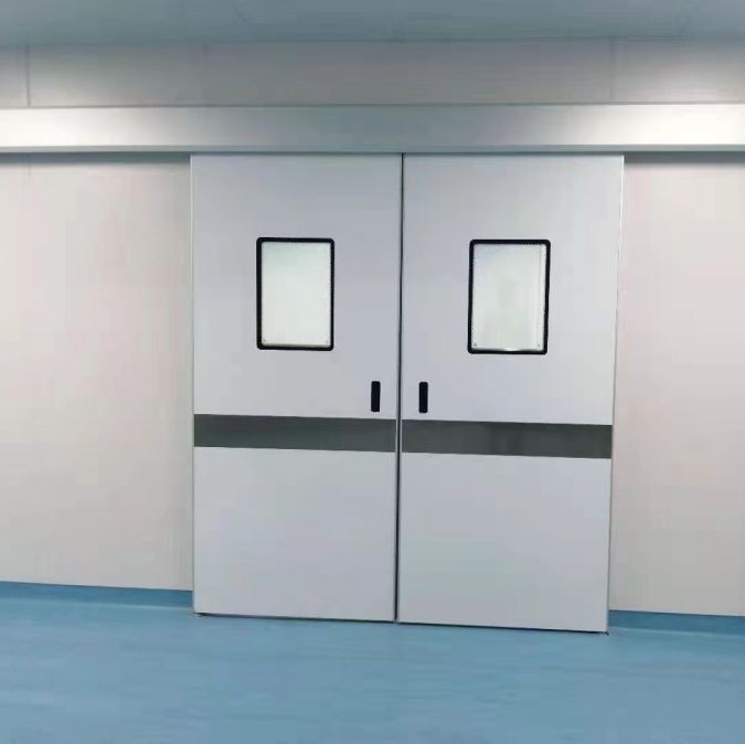 Medical airtight electric sliding door supports customized Houpu Ruite, which is sturdy, durable, and has a long service life