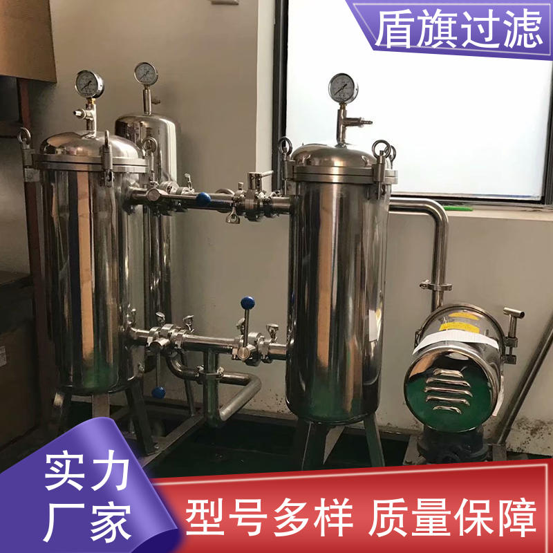 加工制作 性能稳定 盾旗过滤 口碑好物 水处理袋式过滤器定制
