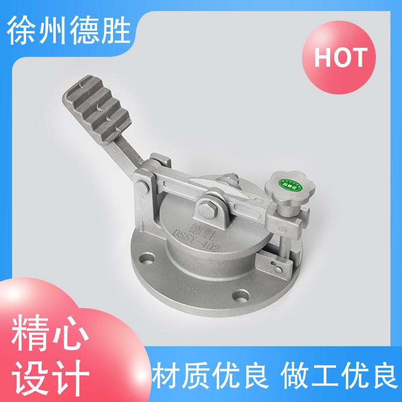 德胜 铝合金 侧开式量油口 加油站卸油配件 材质优选 发货迅速
