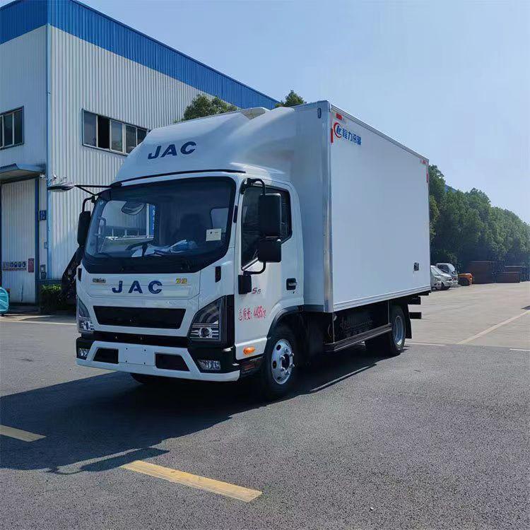 江淮领跑S6新能源冷藏车 插电式混合动力 4米2绿牌冷链运输车