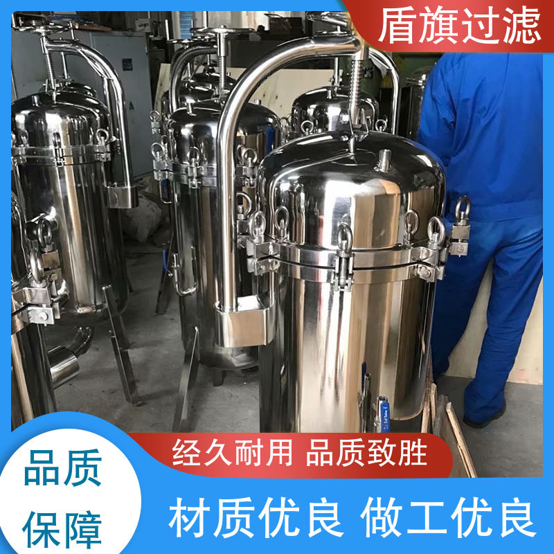 保质保量 并联袋式过滤器订做 操作简单 品质可靠 盾旗过滤